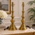 Stiffel Vintage Hollywood Regency Stiffel Solid Brass Tall Table Lamps – a Pair For Sale - Image 4 of 4