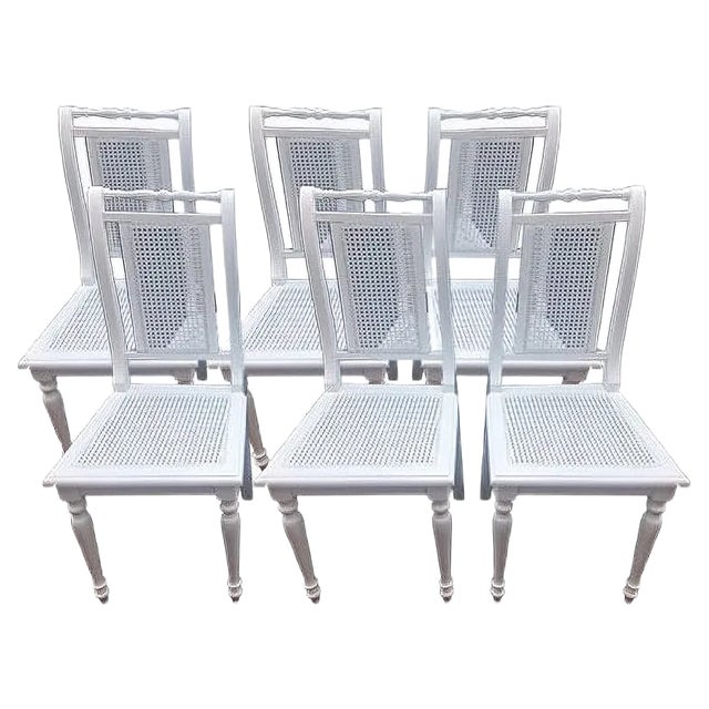 Italian Depositato Side Chairs, 1970s, Set of 6 For Sale