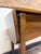 French Rustic Farmhouse Oak Console Table For Sale - Image 5 of 8