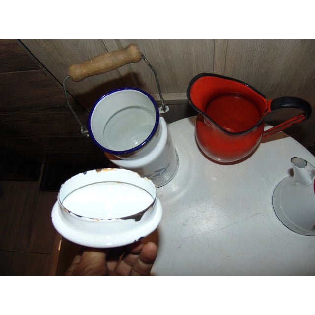 1970s Mid-Century Industrial Jugs, Set of 3 For Sale - Image 5 of 8