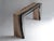 Black Wetland One Side Console Table by Andrea Forti e Eleonora Dal Farra For Sale - Image 8 of 8