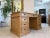 Gründerzeit Desk in Softwood, 1970s For Sale - Image 4 of 11