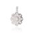 Elegant Floral Amethyst Pendant With Cubic Zirconia Accents - Caratandher For Sale - Image 9 of 14