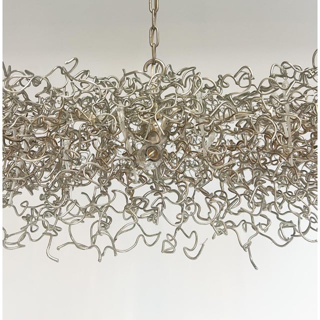 Mid-Century Modern Chandelier by William Brand for Brand van Egmond, 1990s For Sale - Image 3 of 18
