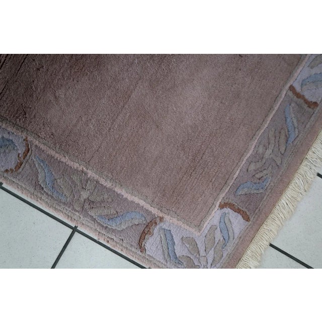 1970s 1970s Handmade Vintage Tibetan Khaden Rug 2.3' X 4.6' For Sale - Image 5 of 11