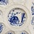 19th Century 19th Century English Minton Bombay Flow Blue Oyster Plate For Sale - Image 5 of 8