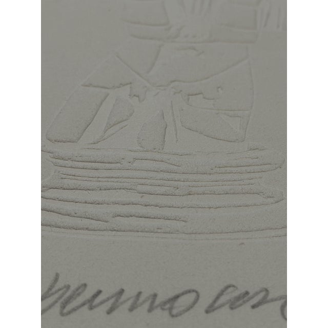 Miguel Ortiz Berrocal, Torso, 1984, Etching, Framed For Sale - Image 7 of 9