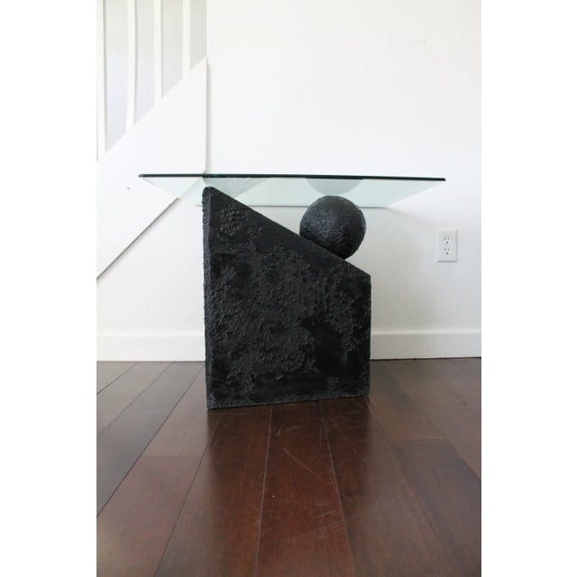1980s Postmodern Coffee Table and Side Tables Set of 3 For Sale - Image 9 of 12