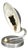 Bauhaus Chrome Table Lamp Model 3530 by Napako, Czechoslovakia, 1930s For Sale