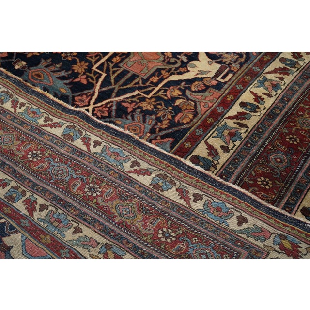 Late 19th Century Antique Bidjar Rug 11'6'' X 18'0'' For Sale - Image 10 of 10