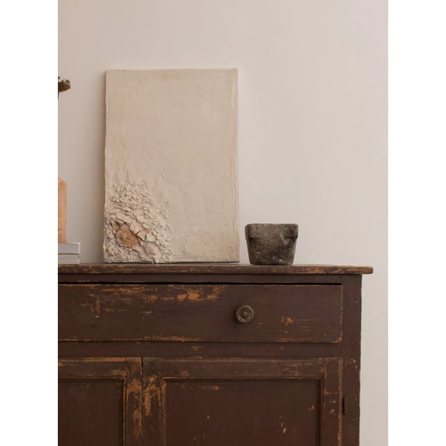 Contemporary Jared Green, Suspended Stone Series, 2021, Wood & Gesso For Sale - Image 3 of 10