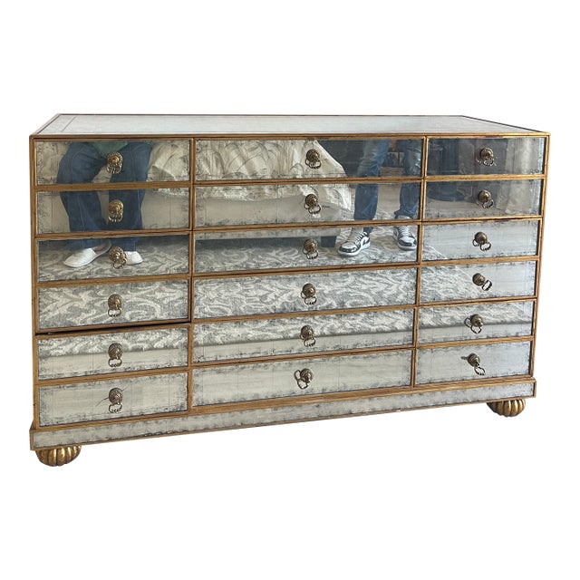 John Richard 12 Drawer Mirror Dresser- For Sale