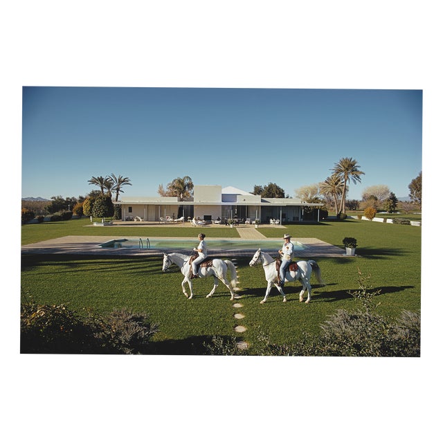 Slim Aarons, Daniel Gainey, 1973, Color C-Print Portrait Photograph For Sale