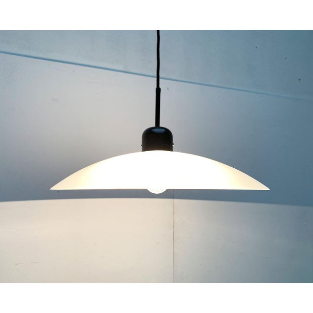 Metalarte Vintage Postmodern Counterweight Pendant Lamp from Metalarte, 1980s For Sale - Image 4 of 18