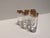 Murano Glass Medici Gold Rim Long Drink Glass Set, 1970s, Set of 6 For Sale - Image 6 of 11