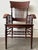 1905 Horrocks Desk Co. Oak & Cane Arm Chair For Sale - Image 11 of 13