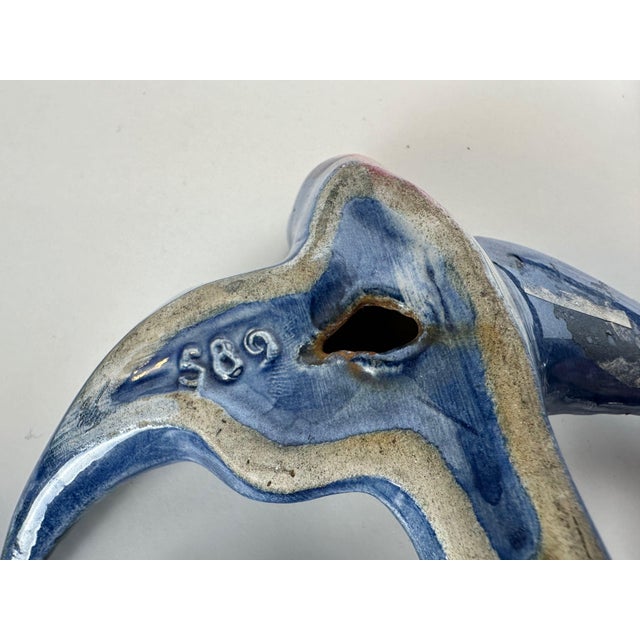 Mid-Century Modern German Ceramic Wall Swallows, 1960s, Set of 7 For Sale - Image 18 of 18