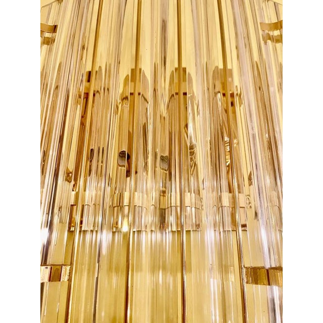 Glass Murano Glass Wall Light from Venini, Italy, 1980s For Sale - Image 7 of 9