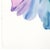 Contemporary Rainbowland Petunia - Original Floral Abstract Watercolor Painting on Paper by Xiao Wen Xu For Sale - Image 3 of 7