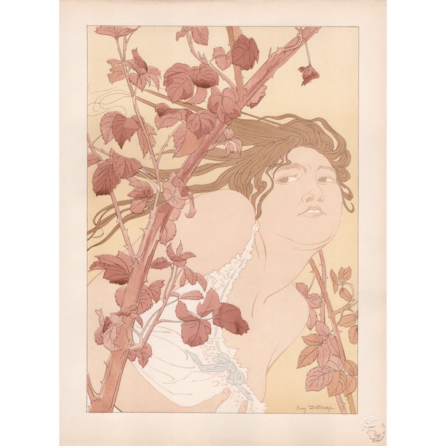 Henri Detouche, Dans les Ronces, Lithograph on Paper For Sale - Image 11 of 11