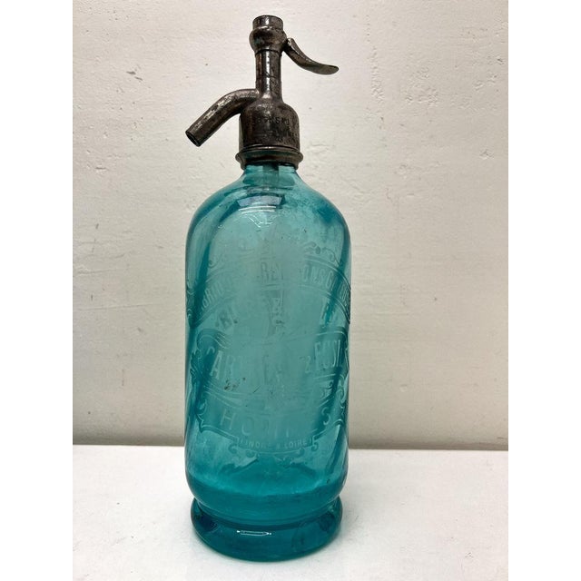 French Art Deco Soda Syphons, 1920s, Set of 2 For Sale - Image 10 of 16