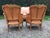 Tan Regency Tan Leather Living Room Set, 1950s, Set of 5 For Sale - Image 8 of 18