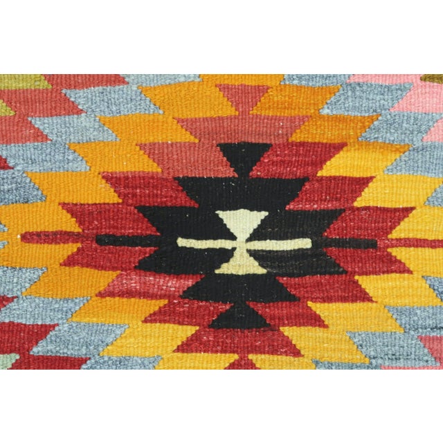 Vintage Turkish Antalya Classic Kilim Rug For Sale - Image 10 of 13