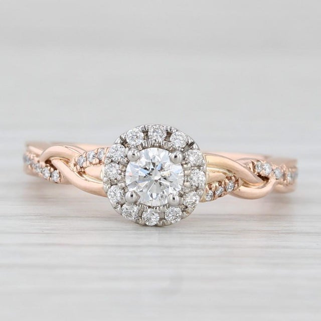 Gemstone Information: - Natural Diamond - Carats - 0.27ct Cut - Round Brilliant Color - H - I Clarity - SI2 - I1 - Natural...