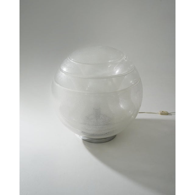 Mid-Century Modern LT328 Table Lamp by Carlo Nason for Mazzega, 1970s For Sale - Image 3 of 17