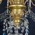 Blue Genoese Empire Gilt 12-Light Chandelier For Sale - Image 8 of 12