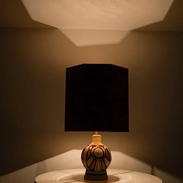 Lamps from Soholm with Lampshades by René Houben, 1960s, Set of 2 For Sale - Image 6 of 12