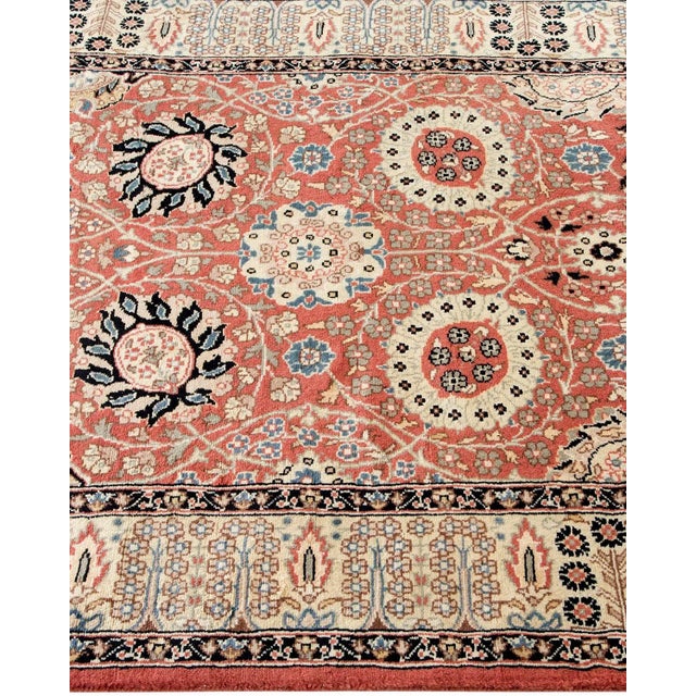 Solo Rugs Mogul, One-of-a-Kind Hand-Knotted Area Rug - Pink, 3' 2" x 8' 10" For Sale - Image 4 of 8