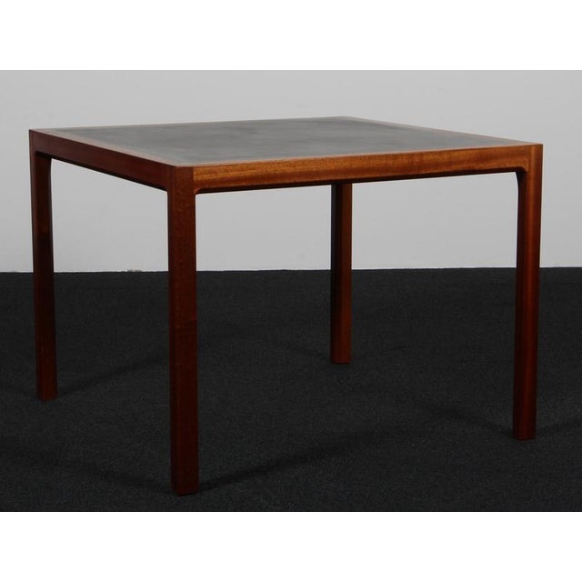 Bernt Pedersen coffee table made in solid mahogany. Made in Denmark in the 1960s. This piece is attributed to the...
