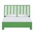 Liam Platform Bed King - Bright Green For Sale - Image 12 of 12