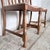 Vintage Oak Dining Chairs with Turned Legs, 1950s, Set of 2 For Sale - Image 3 of 11