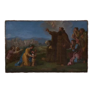 18th C. Italian School Biblical Scene Painting