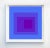 Contemporary Geometric Art in Color Set of 6 - 11" X 11" in White Frames For Sale In Los Angeles - Image 6 of 9