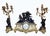 Antique French Denière Bronze & Marble Clock Garniture Set - Cherubs, 3-Piece, 19th Century For Sale - Image 10 of 18