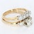 This is a 14k Yellow Gold Wedding Ring with a 0.5ct Brilliant White Diamond. Set has been soldered together to work as one...