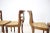 1950s Solid Wood Dining Chairs, Czechoslovakia, 1950s, Set of 4 For Sale - Image 5 of 17