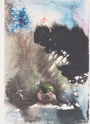 Salvador Dali, Le Paradis, Lithograph