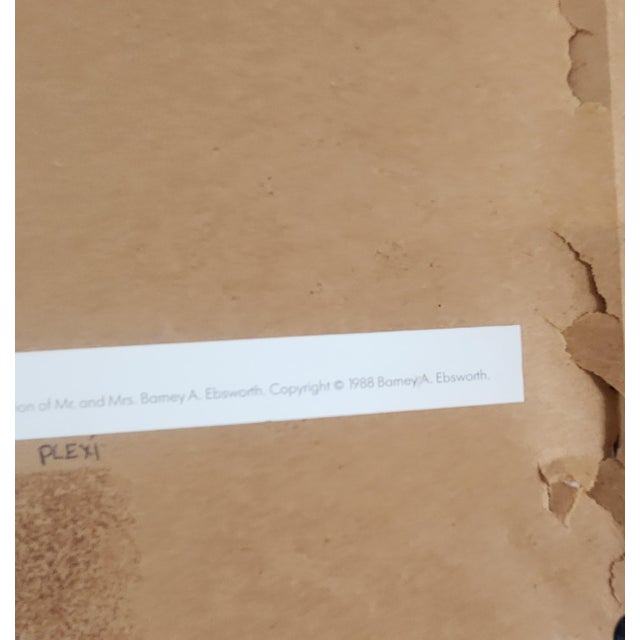 Blue Vintage 1980's Edward Hopper “Chop Suey” Offset Lithograph – Barney A. Ebsworth Edition For Sale - Image 8 of 10