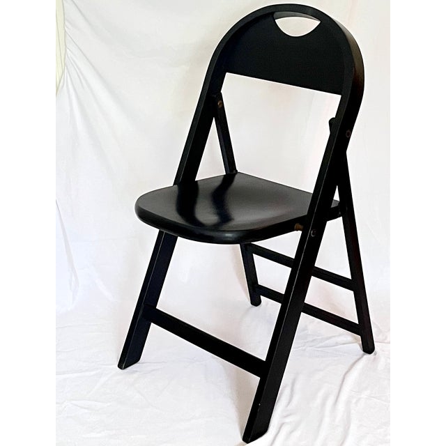 Vintage TRIC Folding Chairs by Achille & Pier Giacomo Castiglioni for Bernini, Italy, 1960s, Set of 6 For Sale - Image 12 of 12