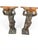Metal Bronze Console Supports with Putti, 1930s, Set of 2 For Sale - Image 7 of 12