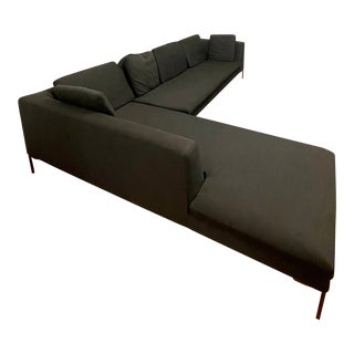 B&b Italia Charles L-Shape Sectional Designed by Antonio Citterio For Sale