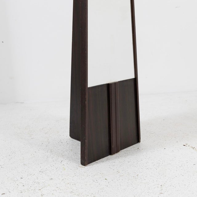 Wooden Floor Mirror, 1970s For Sale - Image 6 of 11