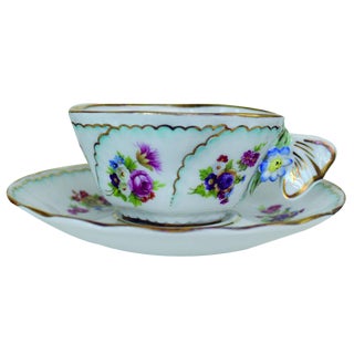 Butterfly Tea Set, 1970s, Set of 12 For Sale