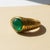Men’s Green Onyx Ring With Arabic Calligraphy Design, Size 7.5 For Sale - Image 4 of 7