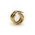Vintage Italian 18k Gold Macaroni Hoop Earrings, Pair For Sale - Image 4 of 8