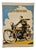 Art Deco Harley Davidson Motorcycle Advertising Poster, 1930s For Sale